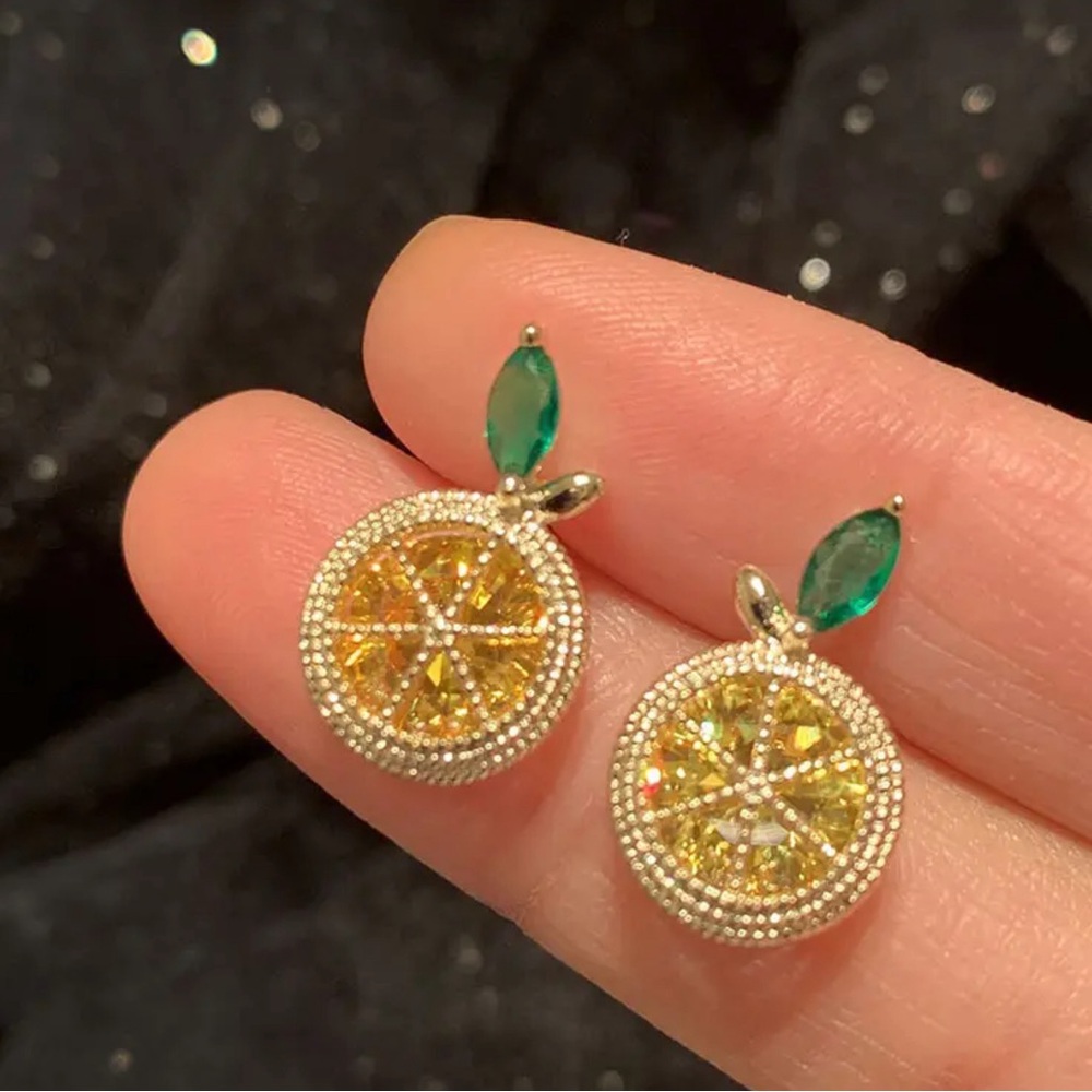Lemon Earrings